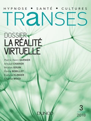 cover image of Transes n°3--2/2018 La Réalité virtuelle
